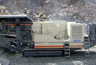 fabricant de concasseur à machines de minerai de fer mobile  