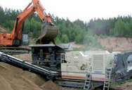 système de manutention à la mine de la carrière  